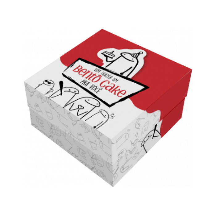 Embalagem Bolo Bento Cake  (pacote 25pçs)